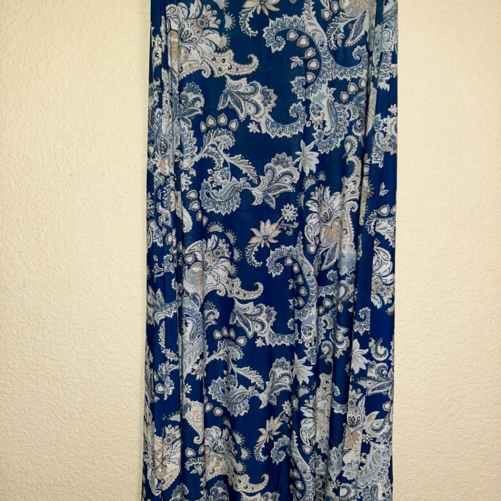 A line maxi skirt